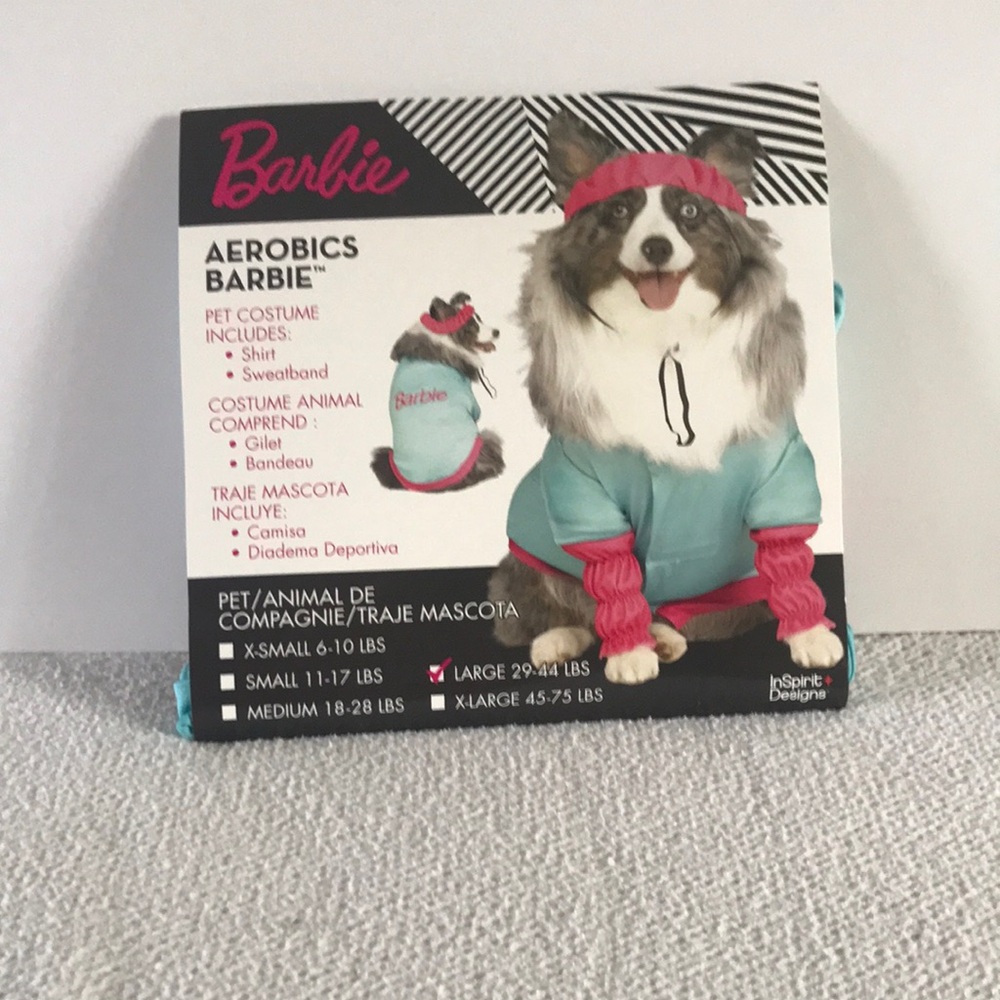 Barbie Aerobics Pet Costume